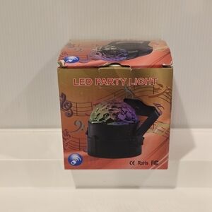 Small LED Disco Party Light  Magic Ball Stage Light Turns DJ Ball